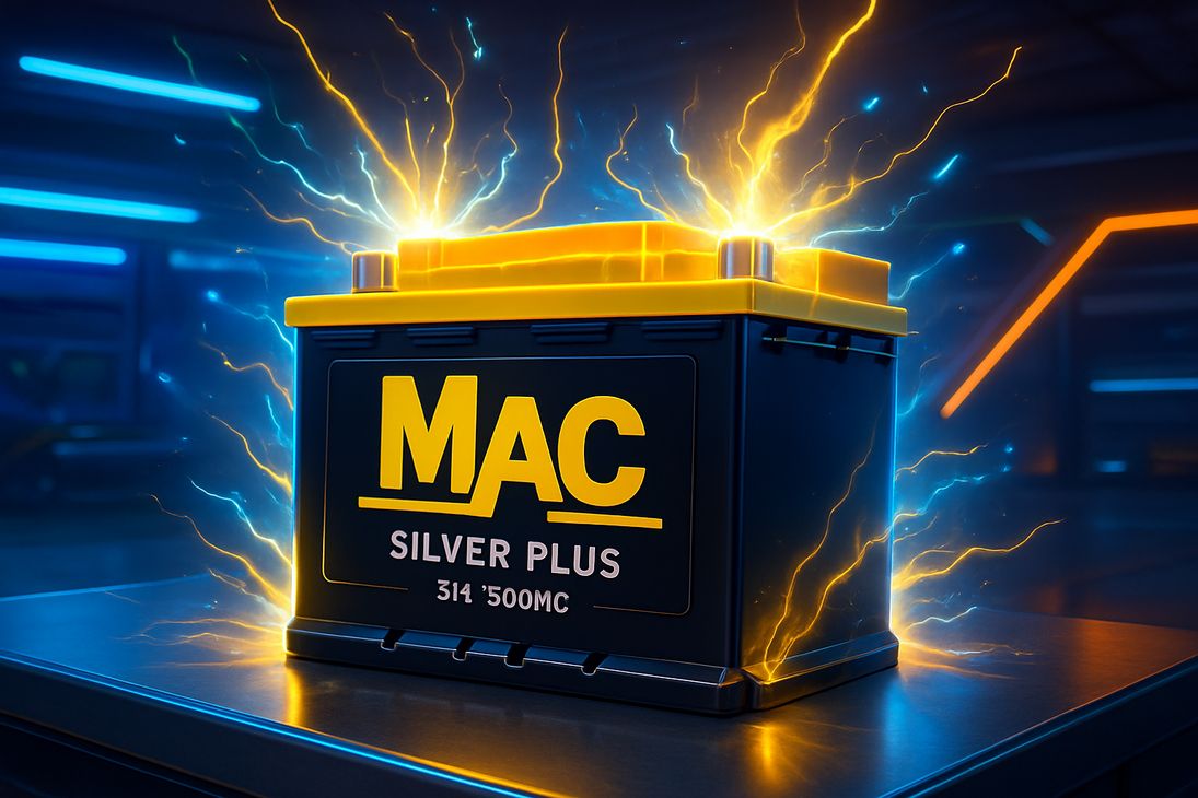 Batería MAC Silver Plus 31H 1300MC: Servicio a Domicilio